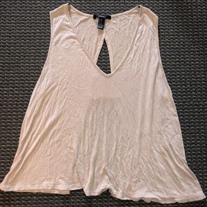 Forever 21 cut-out back top